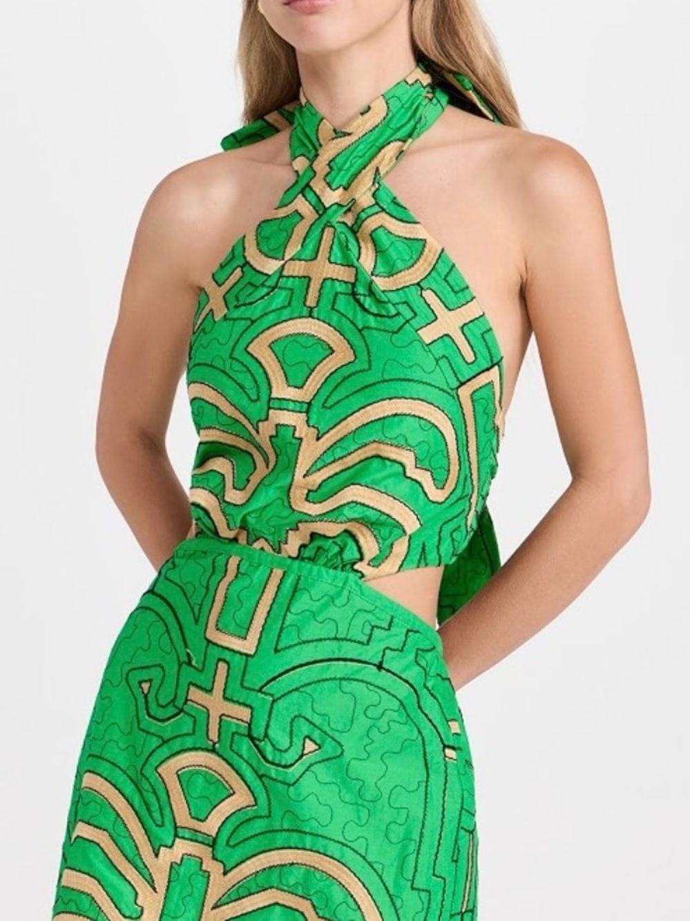 Johanna Ortiz Rainforest Powt Mini Dress
